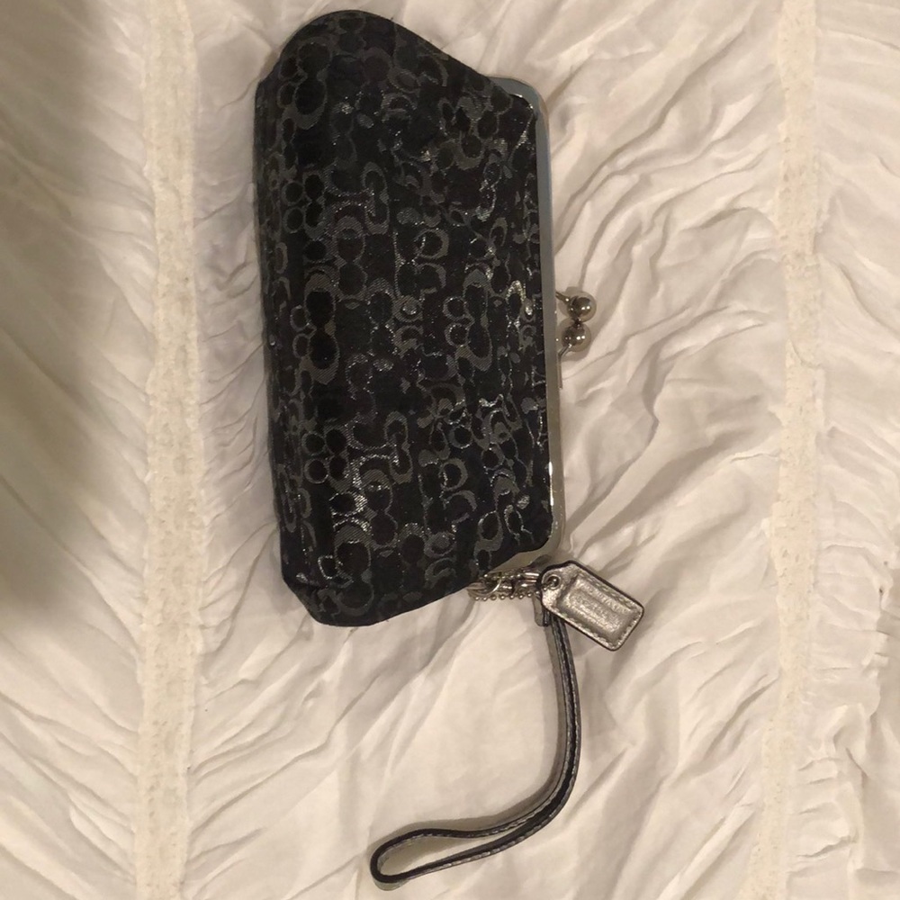 Authentic Coach wristlet - Picture 2 of 5